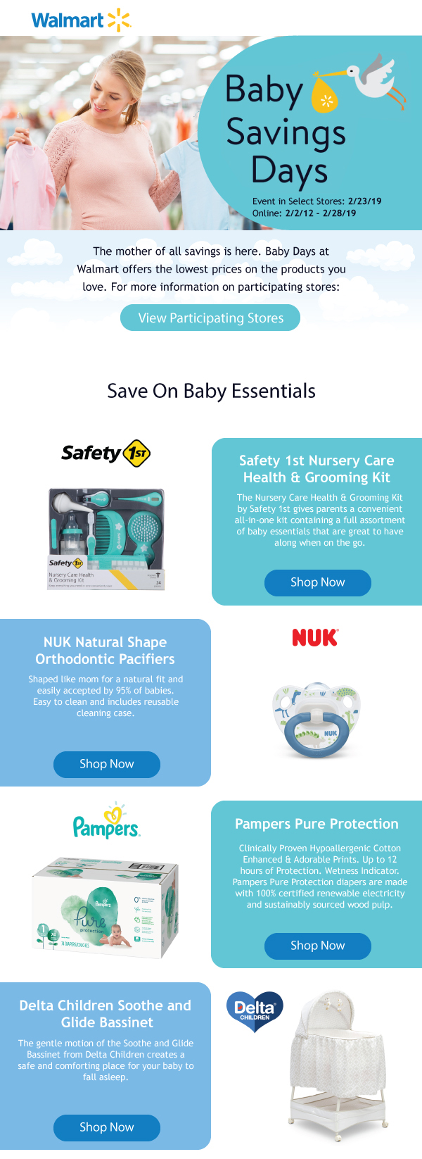 Baby Savings Days Walmart