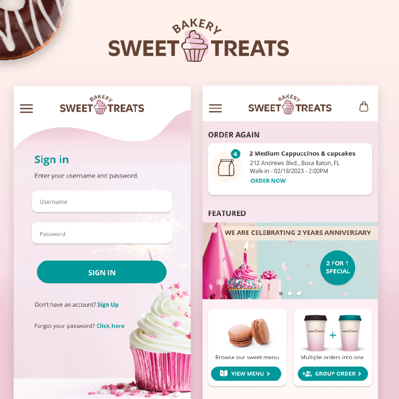 Sweet Treats bakery